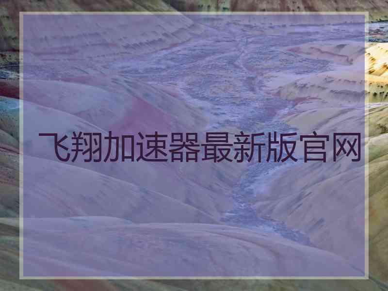 飞翔加速器最新版官网