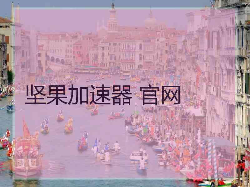坚果加速器 官网