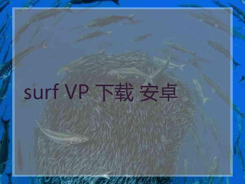 surf VP 下载 安卓
