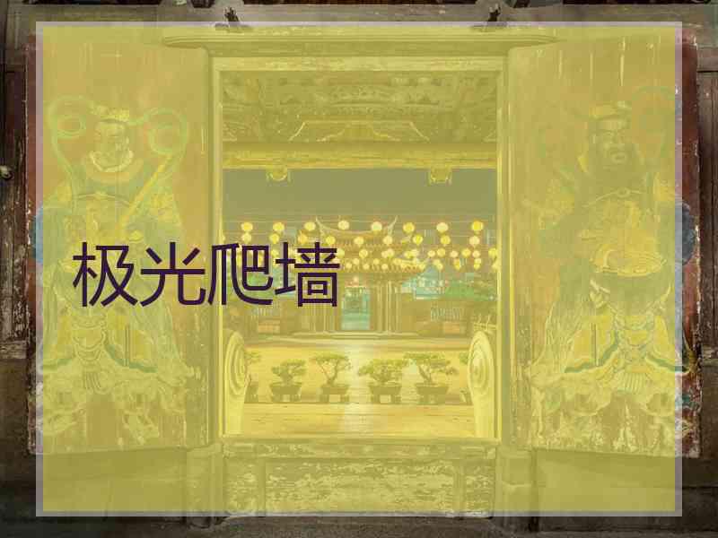 极光爬墙