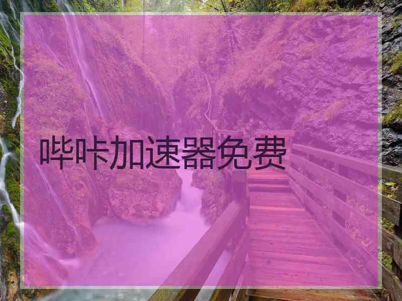 哔咔加速器免费