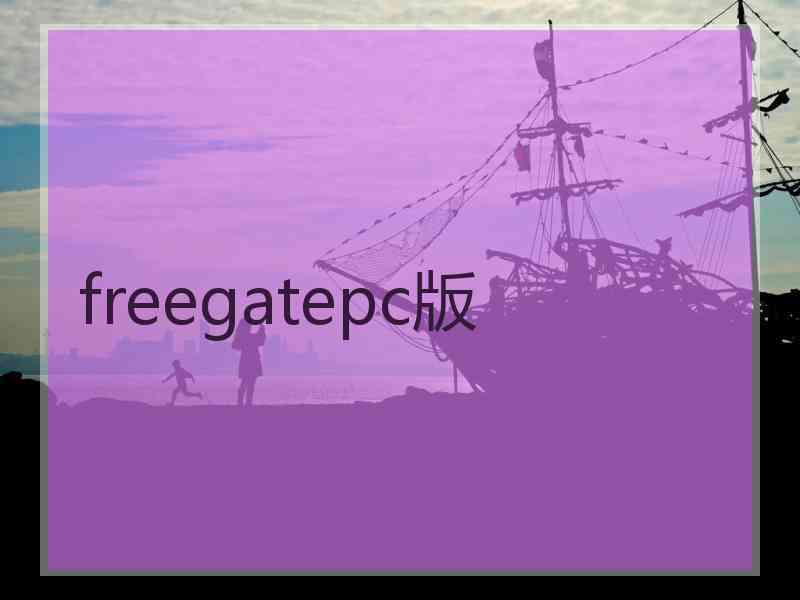 freegatepc版