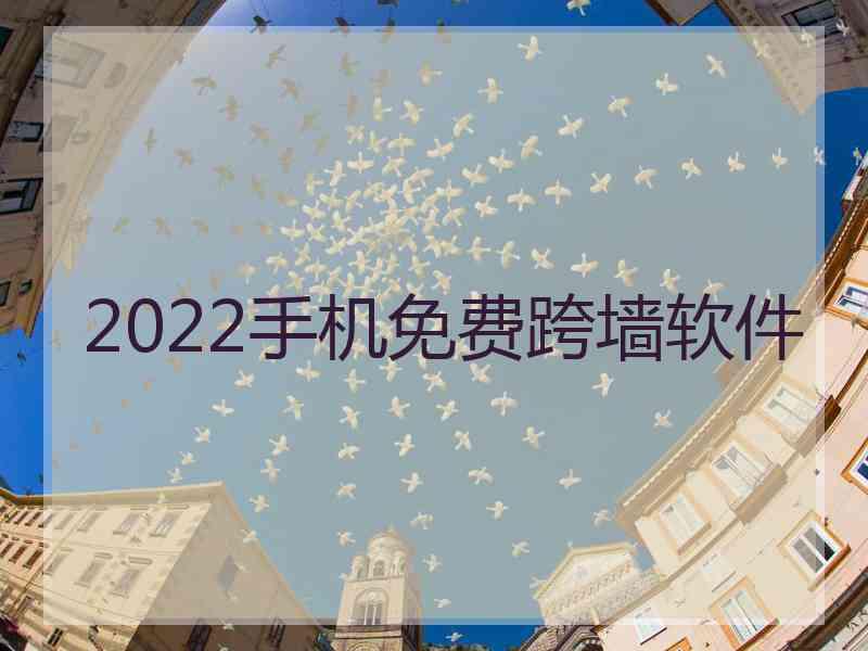 2022手机免费跨墙软件