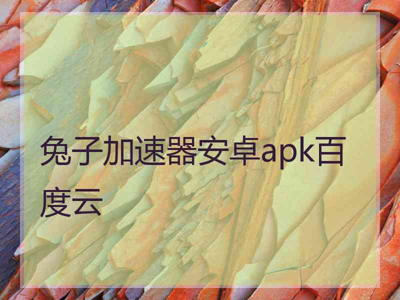 兔子加速器安卓apk百度云