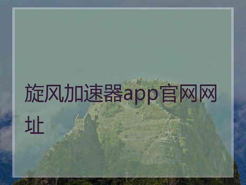 旋风加速器app官网网址