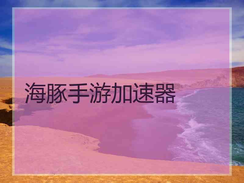 海豚手游加速器