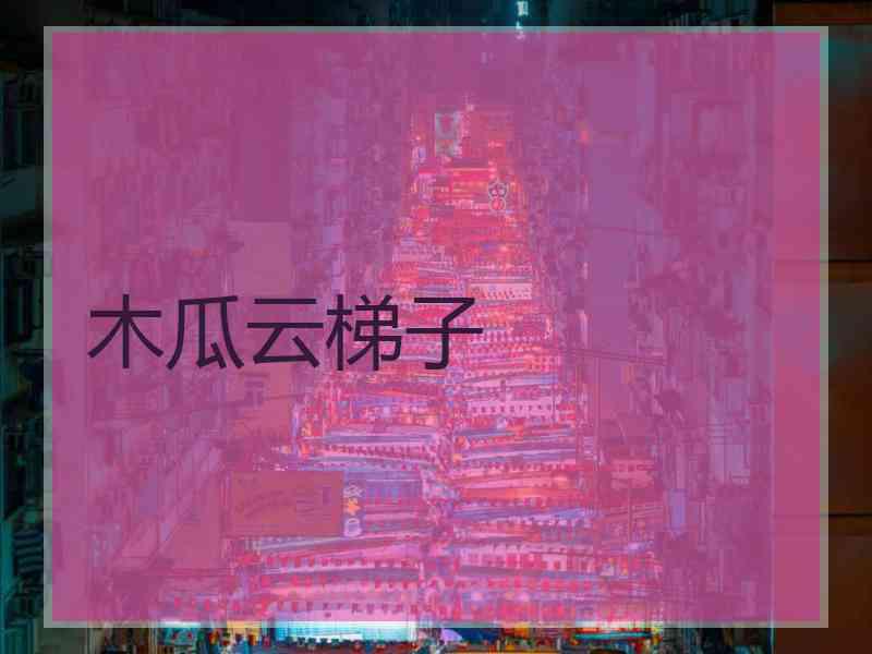 木瓜云梯子