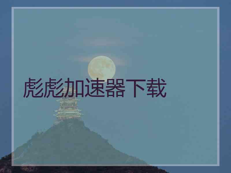 彪彪加速器下载