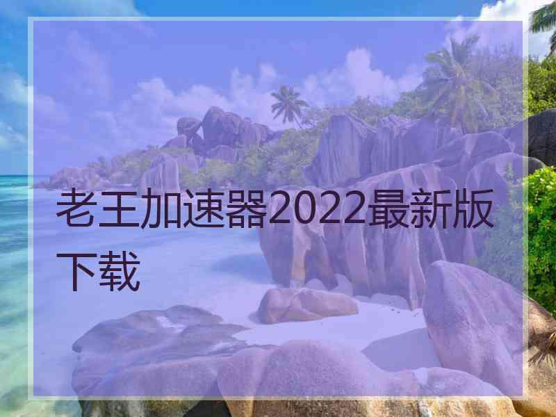 老王加速器2022最新版下载