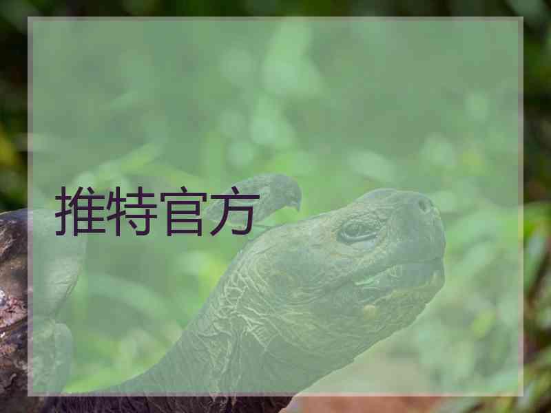 推特官方