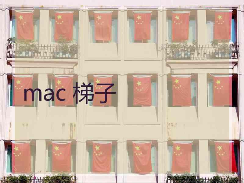 mac 梯子
