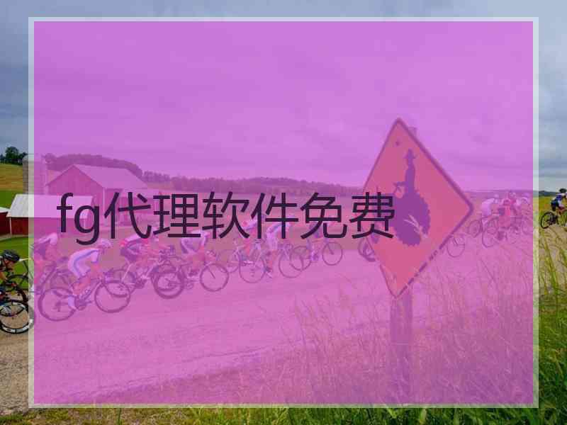 fg代理软件免费