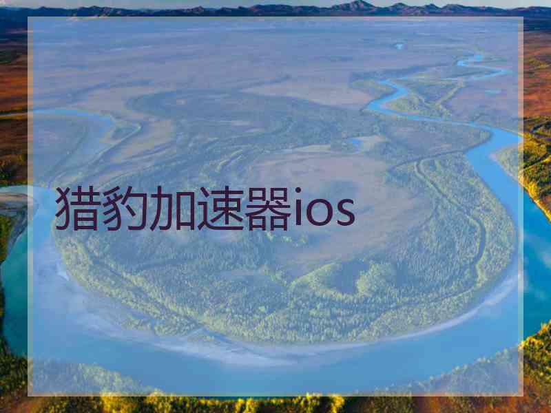 猎豹加速器ios